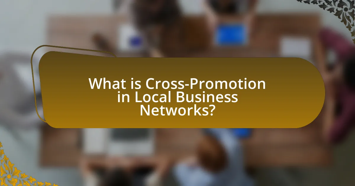 What is Cross-Promotion in Local Business Networks?